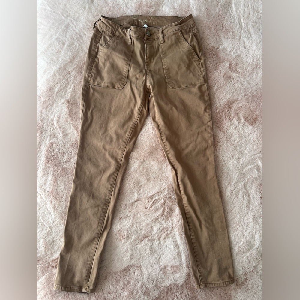 Seven7 Women's High Rise Utility Ankle Skinny Jeans Size 6